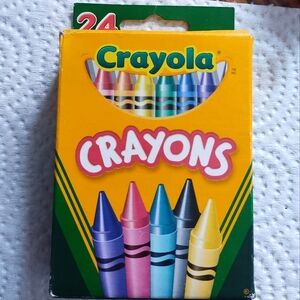 Rare! Box of 24 Crayola Crayons 2004